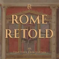 Cover art of Rome Retold, presented by T.E. Sarma